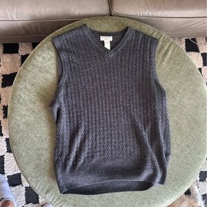 Dockers Charcoal Knit Vest